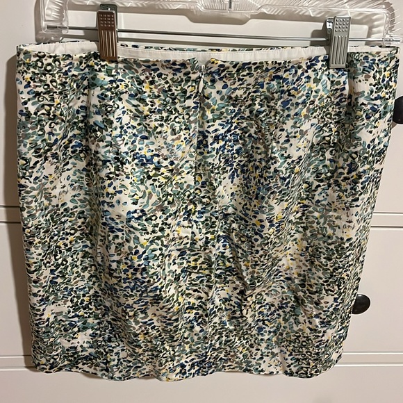 J Crew Stretch Multi Color Skirt - Picture 3 of 4